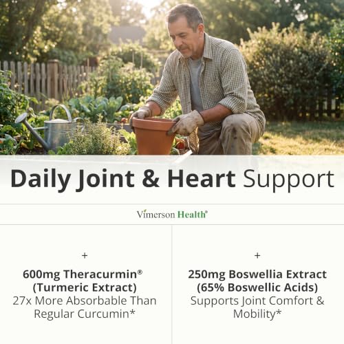 Vimerson Health Theracurmin with Boswellia Capsules
