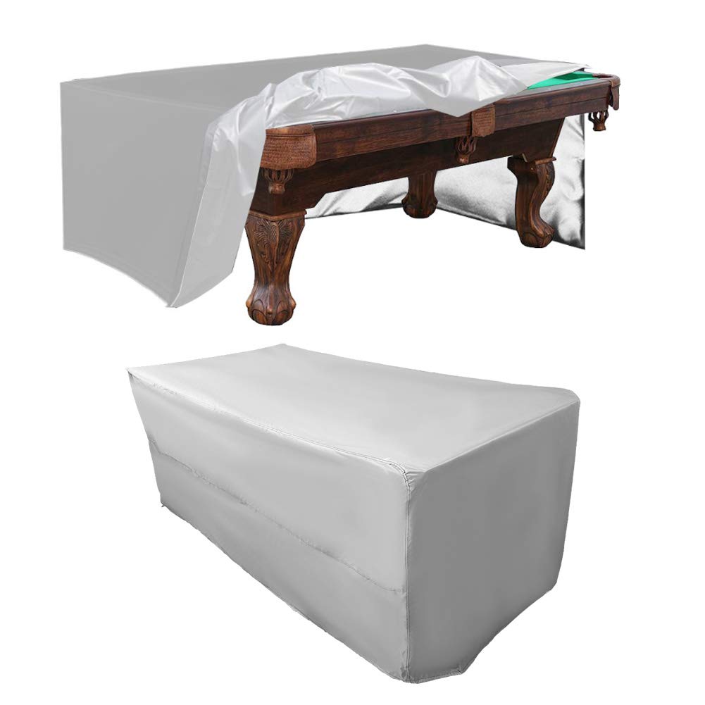 Housse De Table De Billard étanche 600D Oxford - Pour Tables 7/8/9 Pieds, Protection Poussière Et Humidité