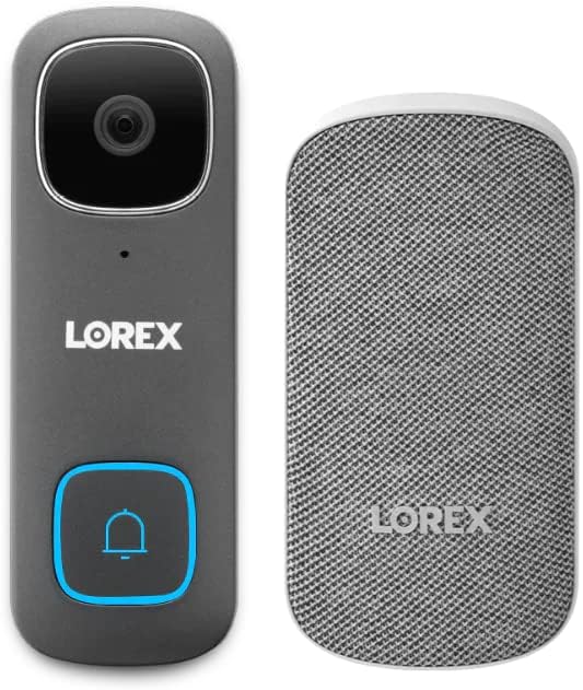 Lorex 1080P Wired Video Doorbell with WiFi Chime Kit