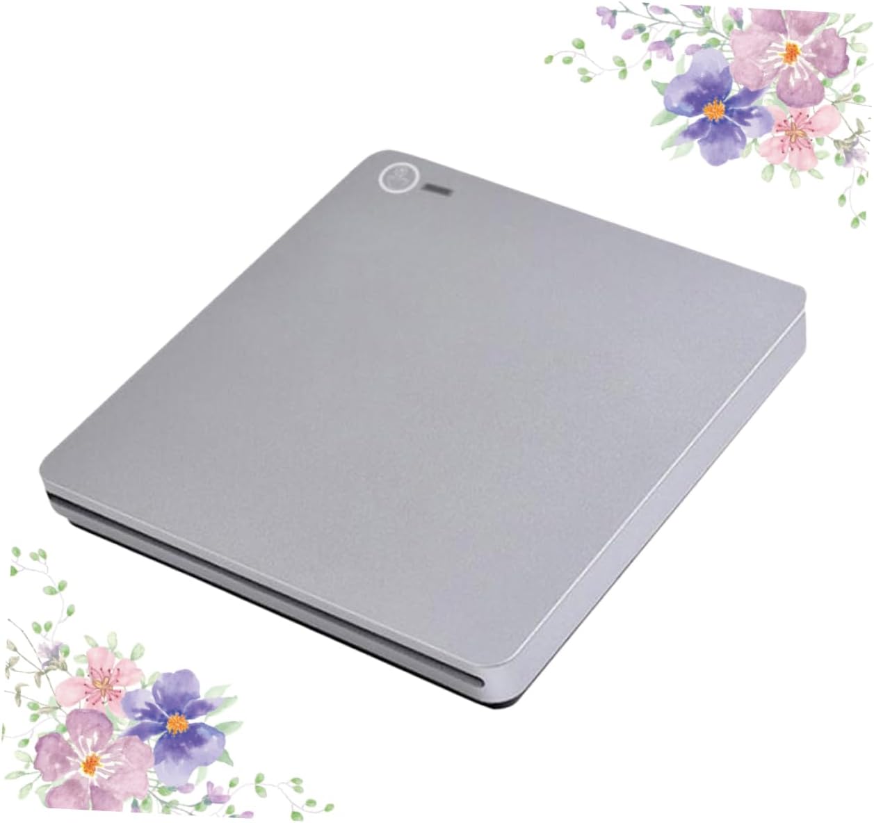 Angoily Ultra Thin DVD Burner 3.0 External Dual Interface Recorder for Home Office