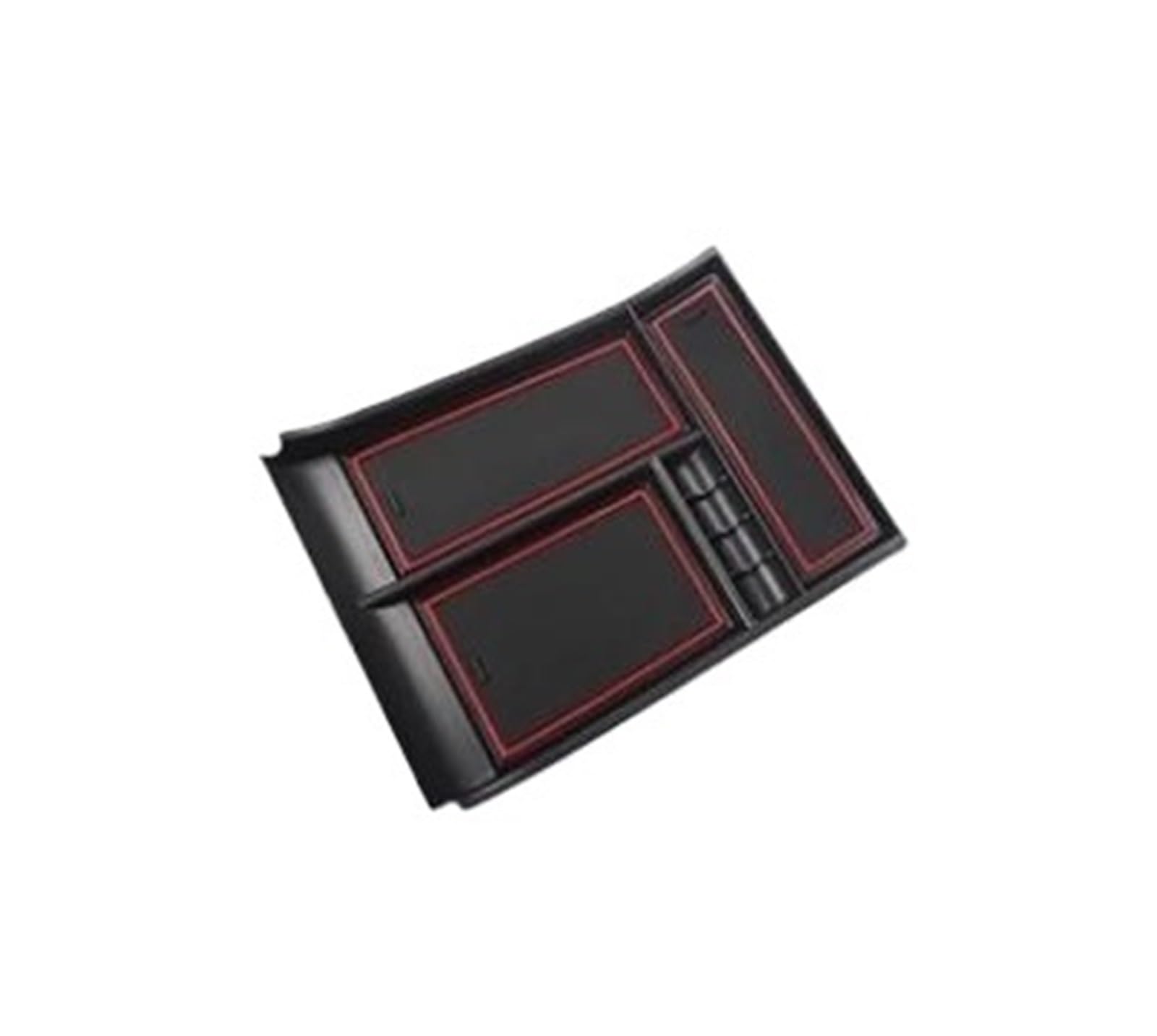 SINTEMEIOK For Gac For Trumpchi Empow For Dodge For Attitude 2021 + Car Style Center Console Armrest Storage Box Cover Protector Decoration Armrest Storage Box(D)