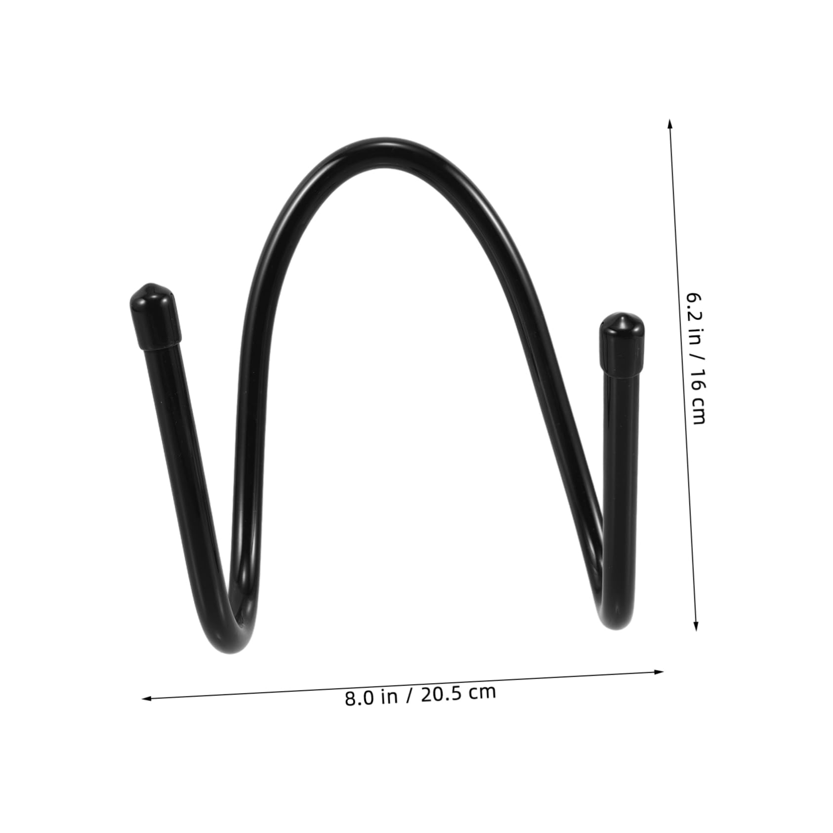 Vaguelly Space-saving Flute Wall Mount Hooks 2 Sets Skateboard Wall Mount Rack for Flutes Cowboy Hats