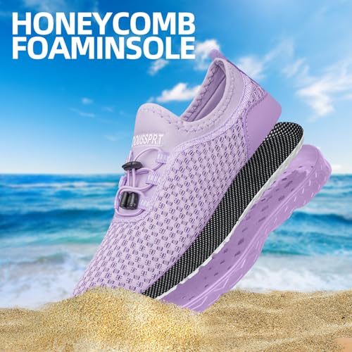 Image of DOUSSPRT Women's Water Shoes Quick Drying Sports Aqua Shoes