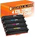 Produktbild Gorilla-Ink 4 Toner MIT CHIP kompatibel mit HP W2210A - W2213A 207 A | Geeignet für HP Color Laserjet Pro M 255 DW M 255 NW MFP M 282 NW MFP M 283 CDW MFP M 283 FDN MFP M 283 FDW