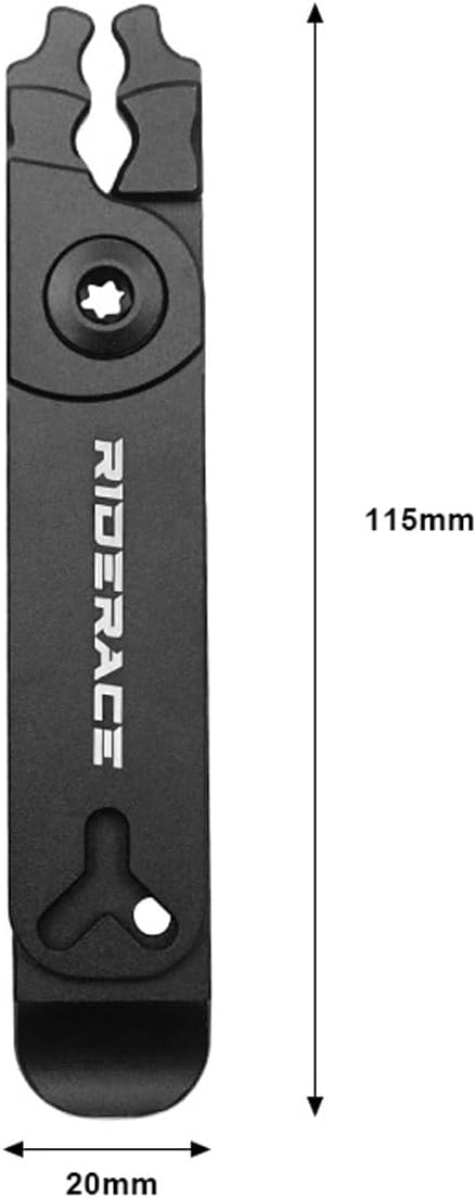 Multifunctional Chain Link Pliers for Bicycles | 5-in-1 Tool with Storage Slot | CNC-machined Aluminum | 37g Lightweight