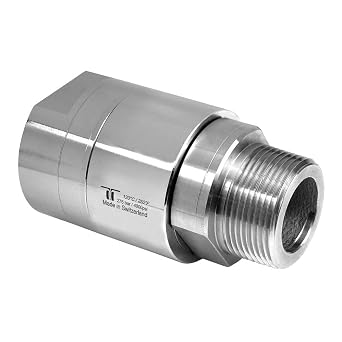 Mosmatic 34.856 Rotary Unions DGE Swivel G1 1 1/4" NPTF G2 1 1/4" NPTM NW 1 1/4"