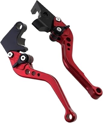 Handlebar Brake Clutch Lever for Apache for RR310 for Apache for 310rr 2018 2019 2020 Motorcycle Short Long Brake Clutch Levers AdjustableShort Red