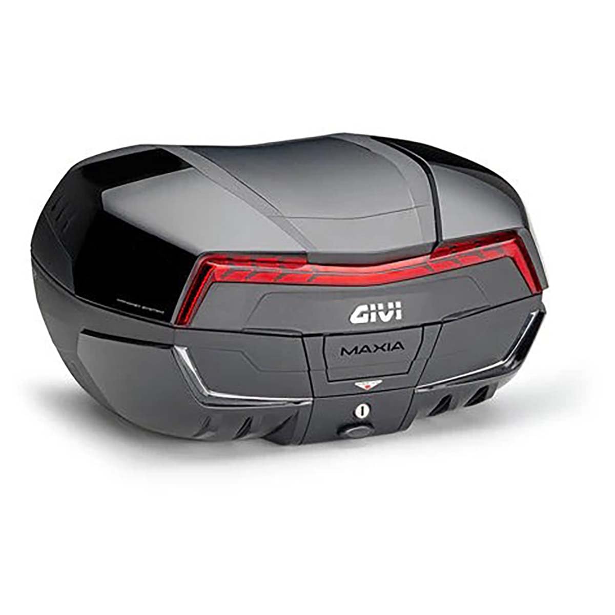 GIVI Maxia 5 58 Liter Top Case (Black w/Red Reflective)