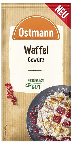 Ostmann Gewürze - Waffel Gewürz - Würzmischung zum Einrühren in Waffelteig - 10 g im Beutel