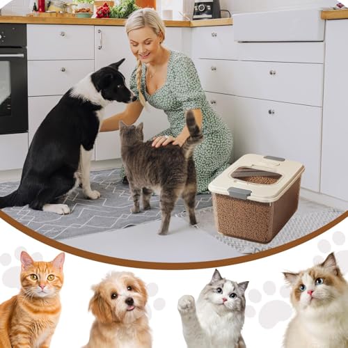 Contenedor de alimentos para perros apilable de alta resistencia 4