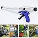 Reacher Grabber 32" Extra Long Folding Reaching Claw Heavy Duty Mobility Aid Arm Extender Gripper Tools for Trash Pick Up Litter Picker Garden Nabber Elderly Arthritis Reach Assist Tool