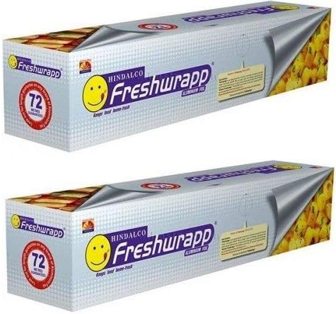 Freshwrapp Hindalco Aluminium Foil (72 Meter) - Pack of 2
