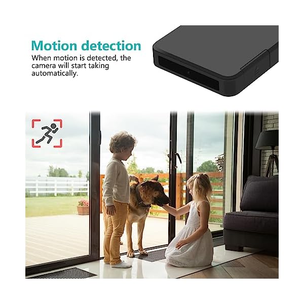 KEHZKCT Hidden Camera 1080P Mini Spy Cam with 10000mAh Battery, Motion Sensor, Night Vision for Home Security - Image 6