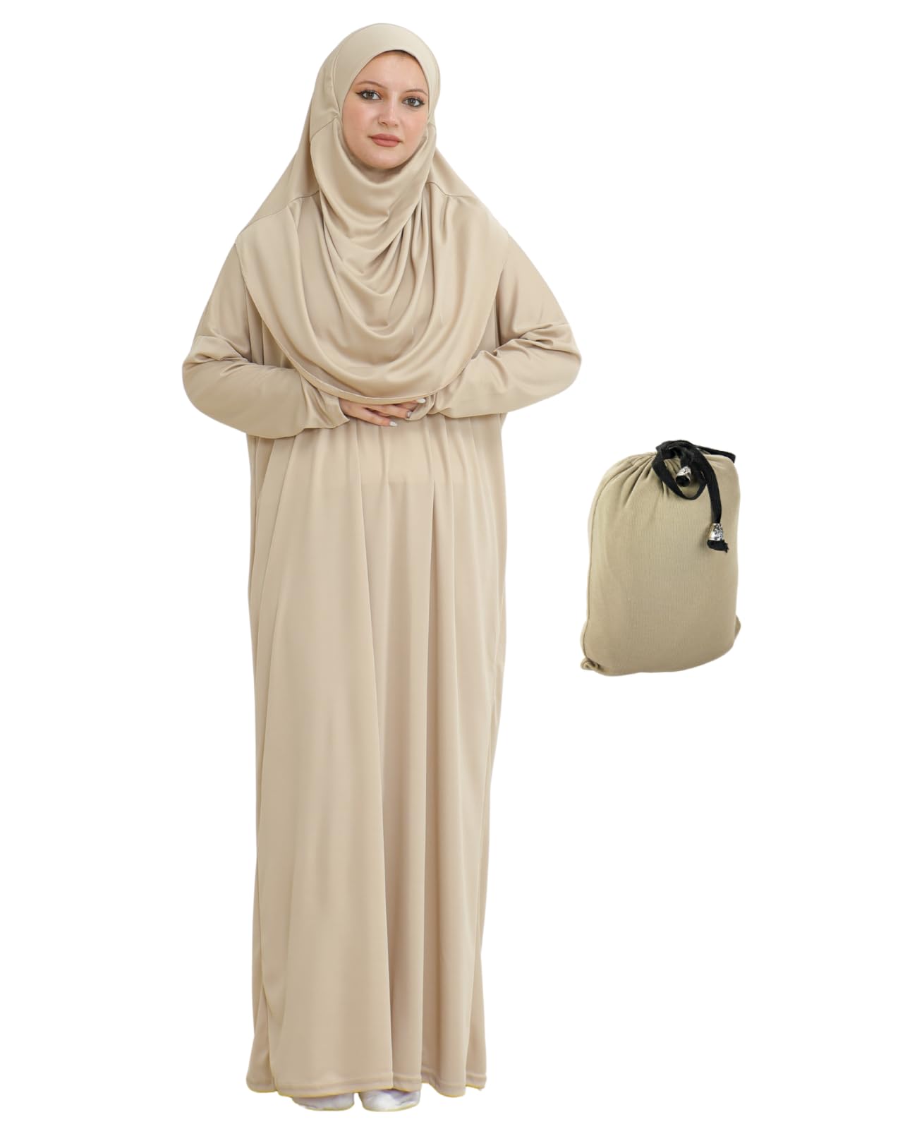 Muslim Dress For Women With Hijab, Abaya, Instant Prayer Clothes Set, Islamic Wear, Dubai Kaftan Jilbab Burqa