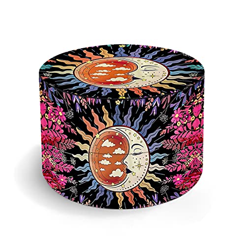 VRUPINZE 2.5 Inch Boho Grinder, Large Spice Grinderï¼ˆThe Sleeping Moon Patternï¼‰