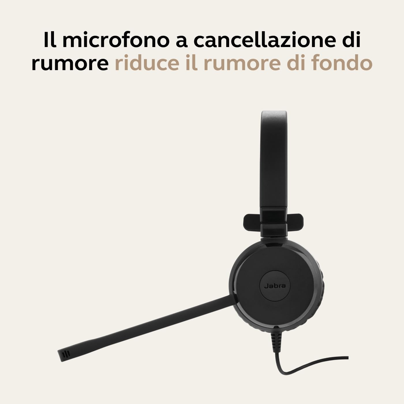 Jabra Evolve 30 II - Cuffie ad archetto, USB-C, Tutte le piattaforme, Mono, Evolve 30 II