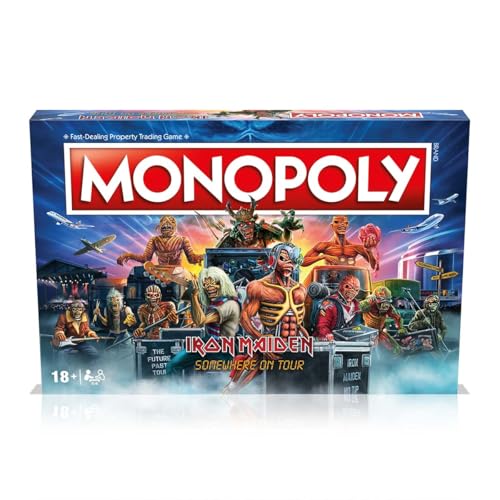 Monopoly Iron Maiden edición coleccionista juego de mesa miniatura 2