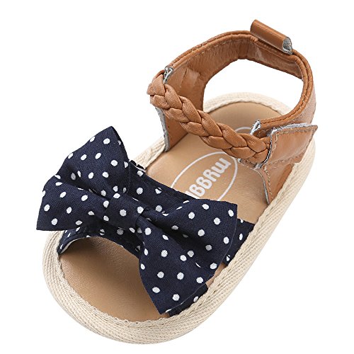 Lurryly Baby Girls Boys Sandals Shoes Anti-slip Soft Sole Toddler Sneaker 0-18 M