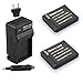 Newmowa DMW-BCM13 Battery (2-Pack) and Charger kit for Panasonic DMW-BCM13, DMW-BCM13E, DMW-BCM13PP and Panasonic Lumix DMC-FT5, DMC-LZ40,DMC-TS5, DMC-TZ37, DMC-TZ40, DMC-TZ41, DMC-TZ55,DMC-TZ60,DMC-ZS27, DMC-ZS30,DMC-ZS35,DMC-ZS40