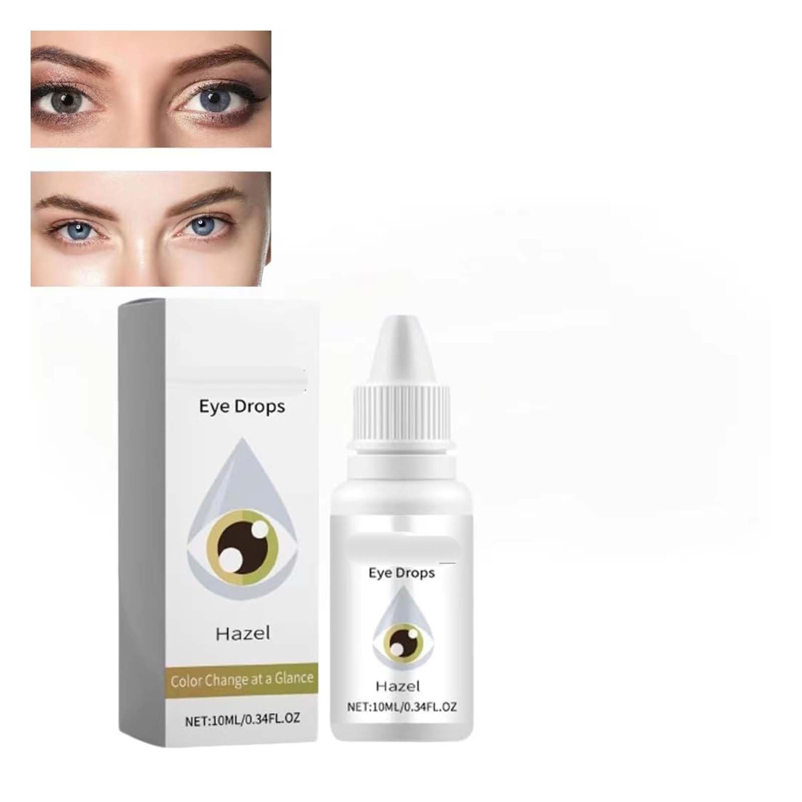 Irisink Eye Drops, Irisink Pro Eye Drops,10ml Irisink Eye Color Changing Drops, Change Your Eyes Color,Drops Eye Color Changer,Color Changing Eye Drops,Drops Change Your Eye Color (Brown)