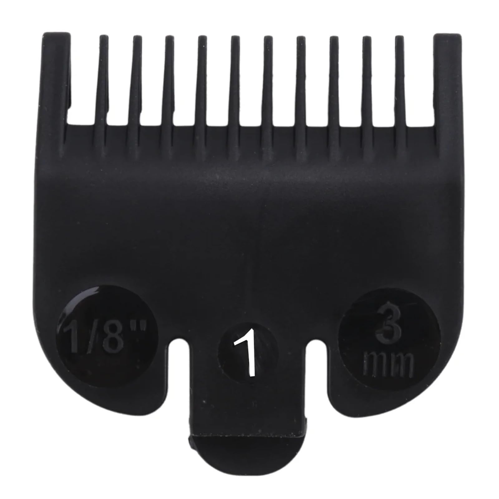 3 Universalkämme für Haarschneider, elektrische Pinzetten mit 1,5 mm, 3 mm und 4,5 mm.
