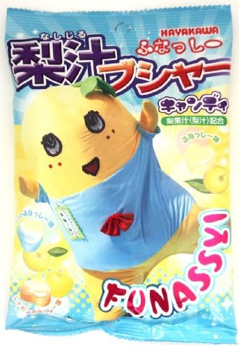 Hayakawa confectionery Funassyi Nashi-jiru blanking Shah Candy 80gX6 bags