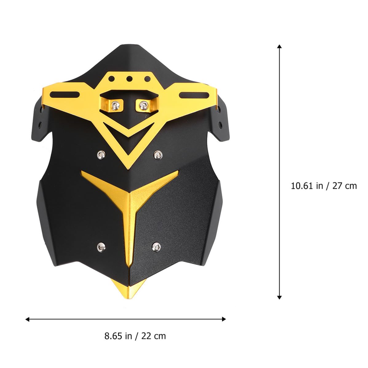 ULTECHNOVO 1juego Accesorios Profesionales para Motor Guardabarros Delantero y Trasero de Aleación de Aluminio Resistente Diseño Científico para Motocicletas