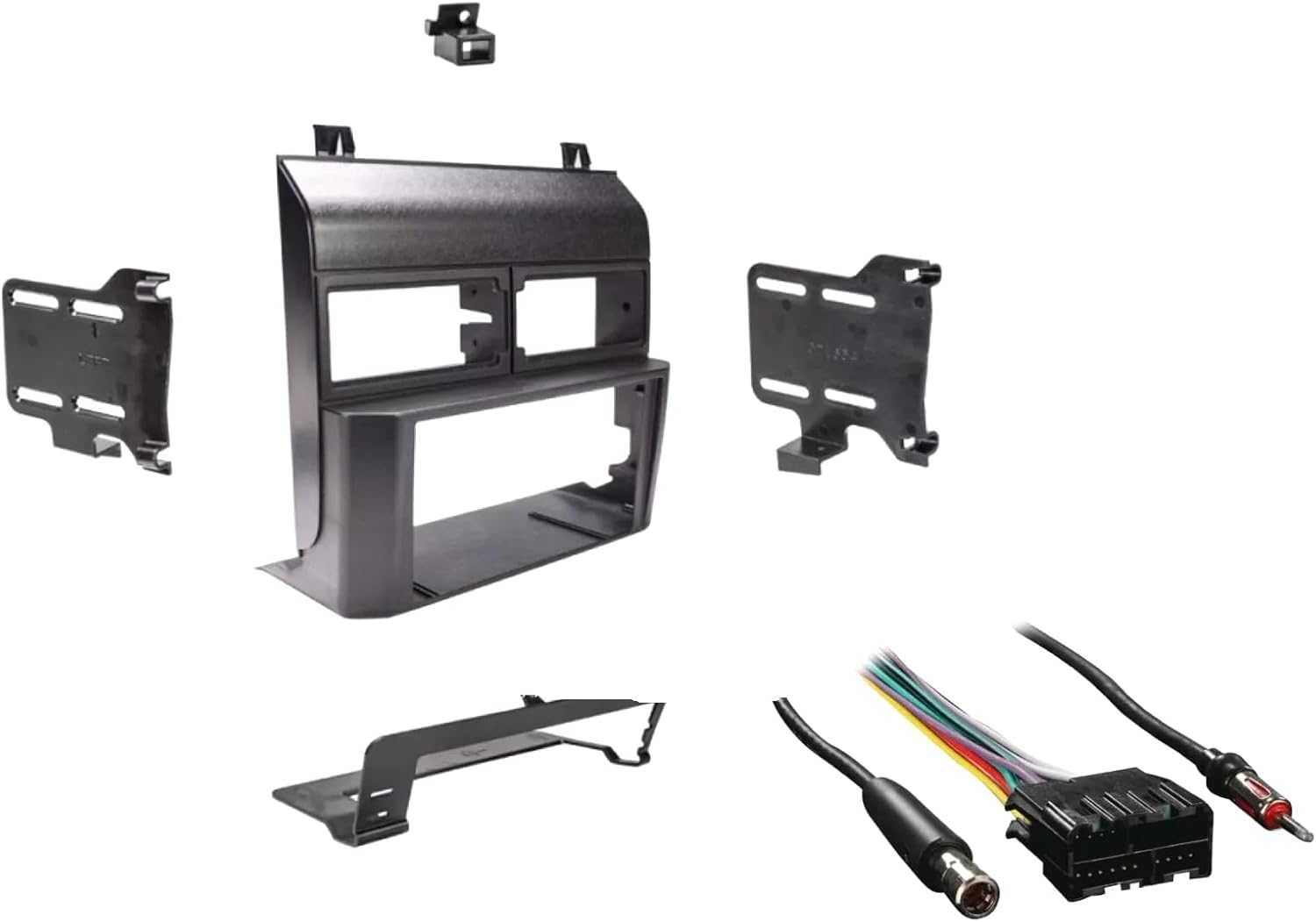 Double Din Car Stereo Install Kit, Wire Plug, and AM/FM Radio Antenna Adapter -Made for Chevrolet/GMC: for Bose Vehicles: 1992-1994 Blazer/Suburban/Yukon + 1988-1994 Full Size Pickup Truck