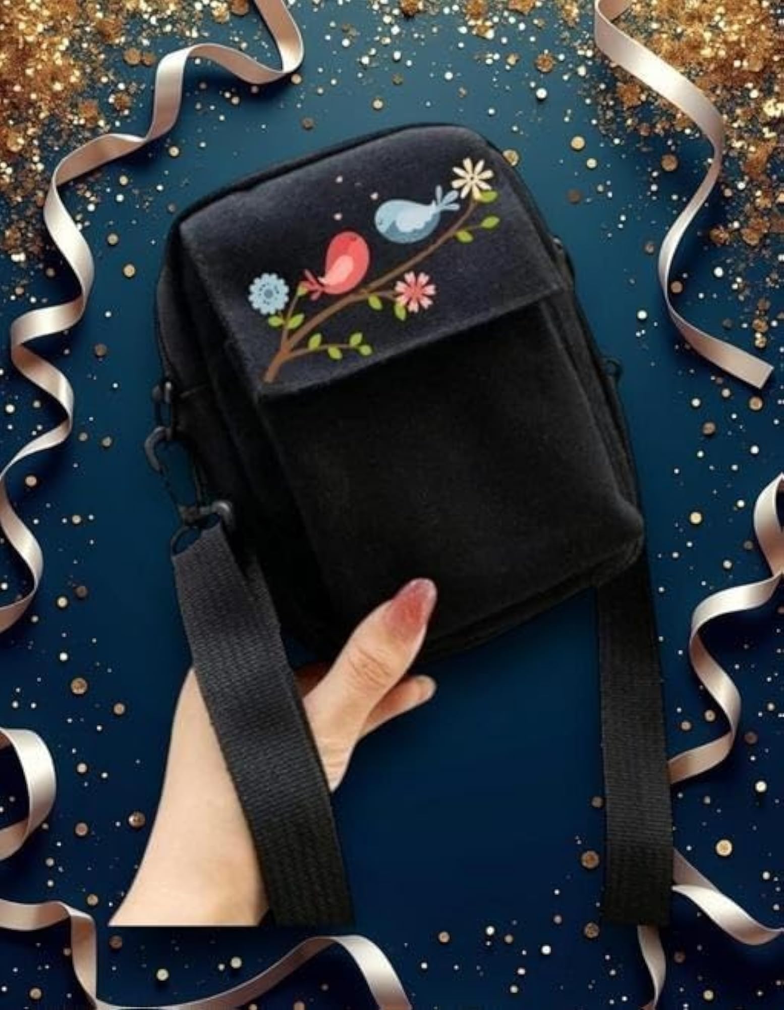 Compact Canvas Sling Bag - Small Crossbody Bag for Essentials