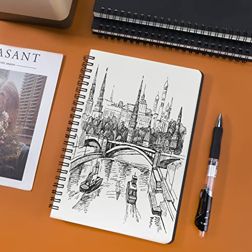 Cahier A5 sans lignes pour dessiner et écrire sans contrainte