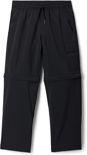 Columbia Boy Omni-Shade Silver Ridge Utility Convertible Pant for Hiking | Trekking | Camping | Safari | Sun Protection