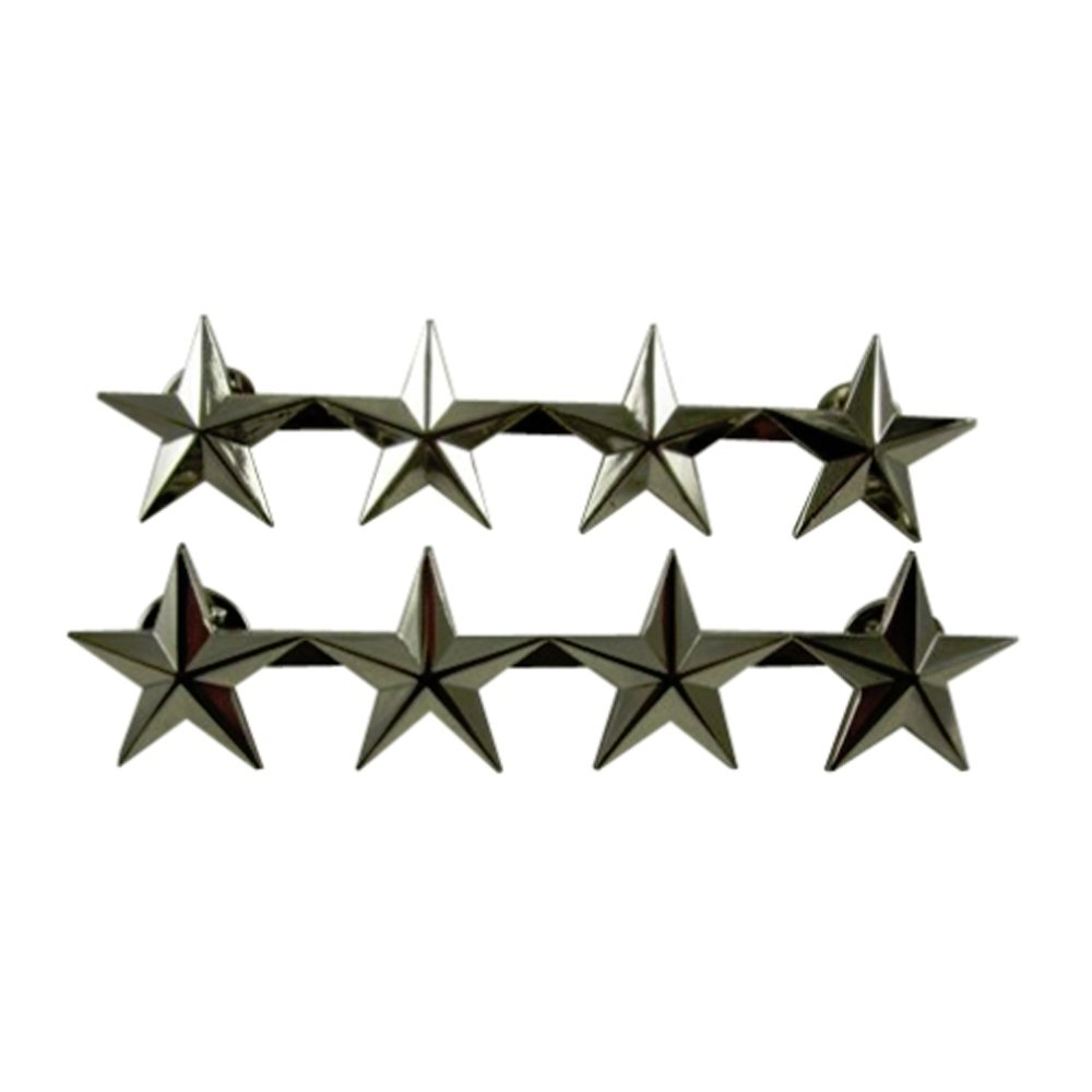 Reproduction US Military Style General Stars (4 Stars (General))