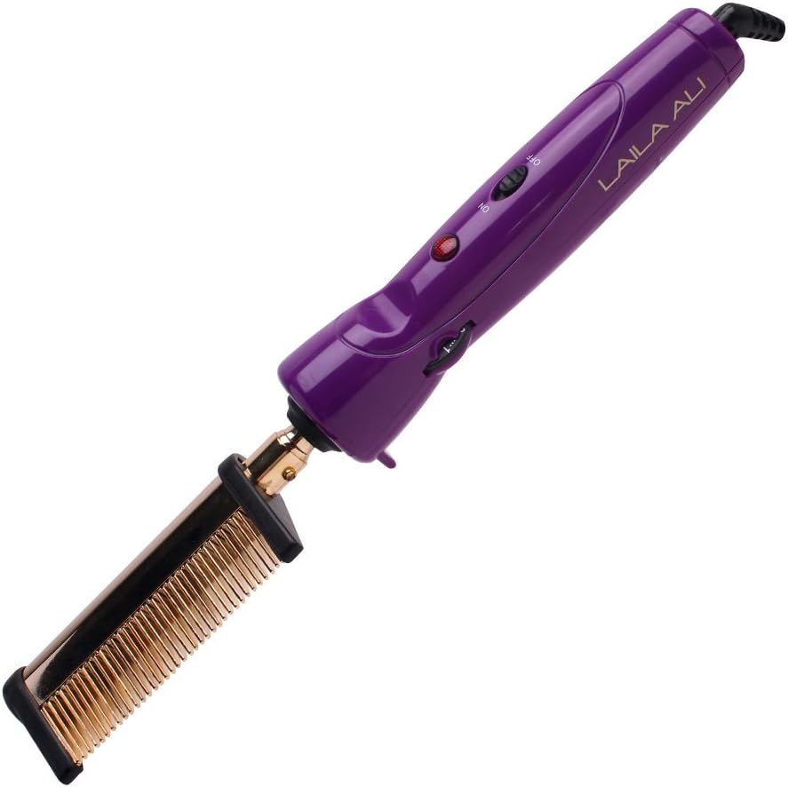 Laila Ali Gold Plated Heated Styling Comb