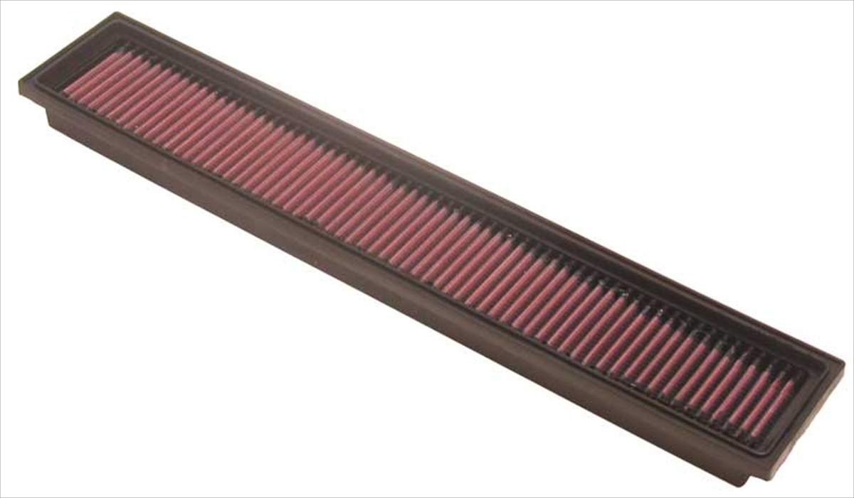 K&N Engine Air Filter: High Performance, Premium, Washable, Replacement Filter: Compatible with 2000-2002 MERCEDES BENZ (C200 Kompressor, C230 Kompressor), 33-2193