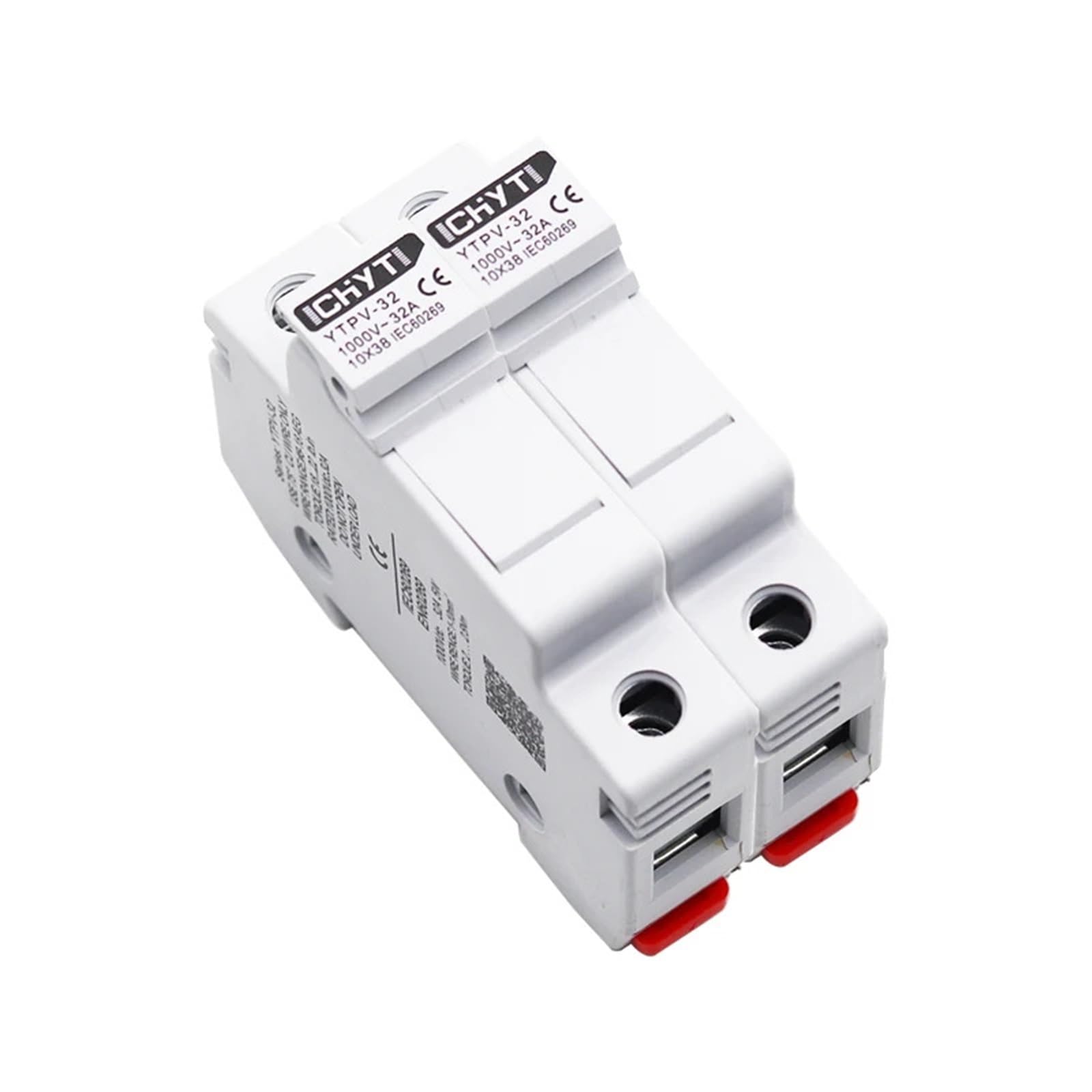 Photovoltaik Sicherungshalter DC 2-polig YTPV-32 1000 V ohne Indikator zum Schutz von Solaranlagen