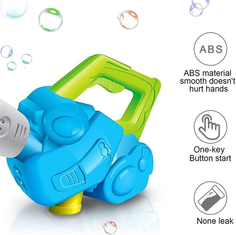 ArtCreativity Bubble Leaf Blower with 3 Refill Solutions, Outdoor Bubble Toys for Toddlers 1-3, 2 Year Old Boy Birthday Gift, Christmas Toddler Toys for Boys, Bubble Machine for Kids