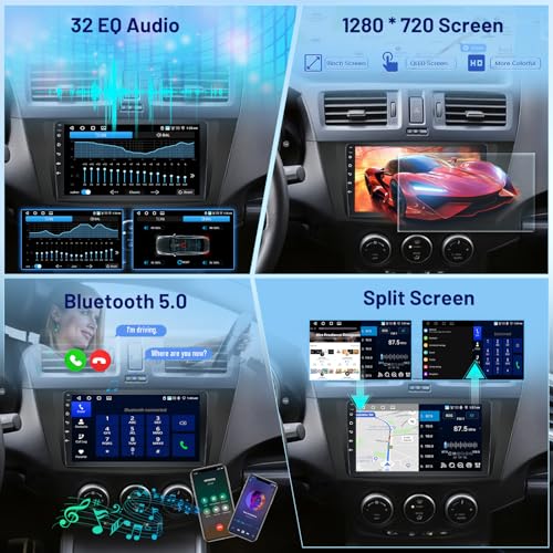 Radio para Mazda 5 CW 2010-2015 Volxcereo 9" Android miniatura 7