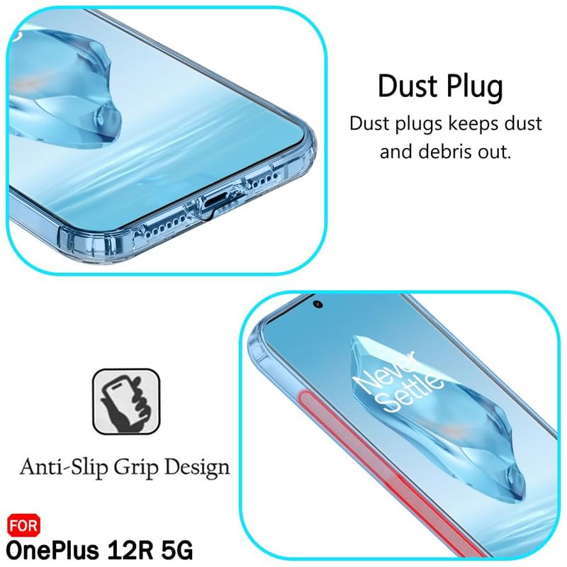 Image of Case Creation Brand - Mobile Cover for Realme 12 Pro (Soft & Flexible Back Case), Transparent