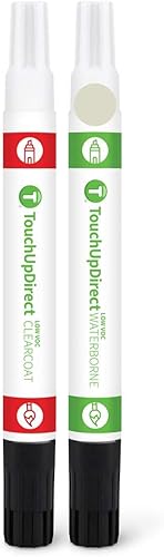 Miniatura 142 de TouchUpDirect 32J - Aerosol de pintura de retoque de obsidiana negra perla metálica compatible con Subaru Exact Match - Kit platino