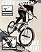vollsch Freestyle BMX Bikes 20 Inch Kids Bicycle for 8-15 Years Old Teens, Boys, Girls, Beginner-Lever Riders, Titanium Silver