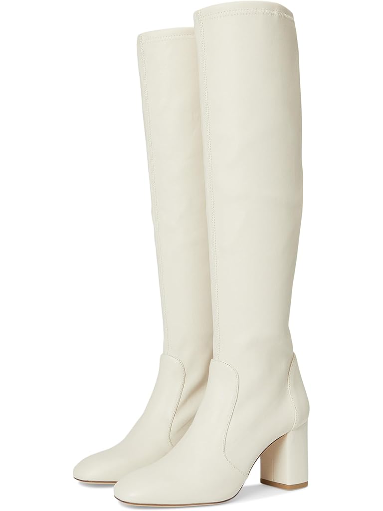 White Stuart Weitzman Lucie Boot 75