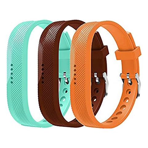 iFeeker Fitbit Flex 2 Replacement Wristbands Soft Silicone Metal Clasp Buckle Design WristStrap Bracelet Sport Watch Bands Holder Case Pouch for Fitbit Flex2 Fitness Activity Tracker Cover