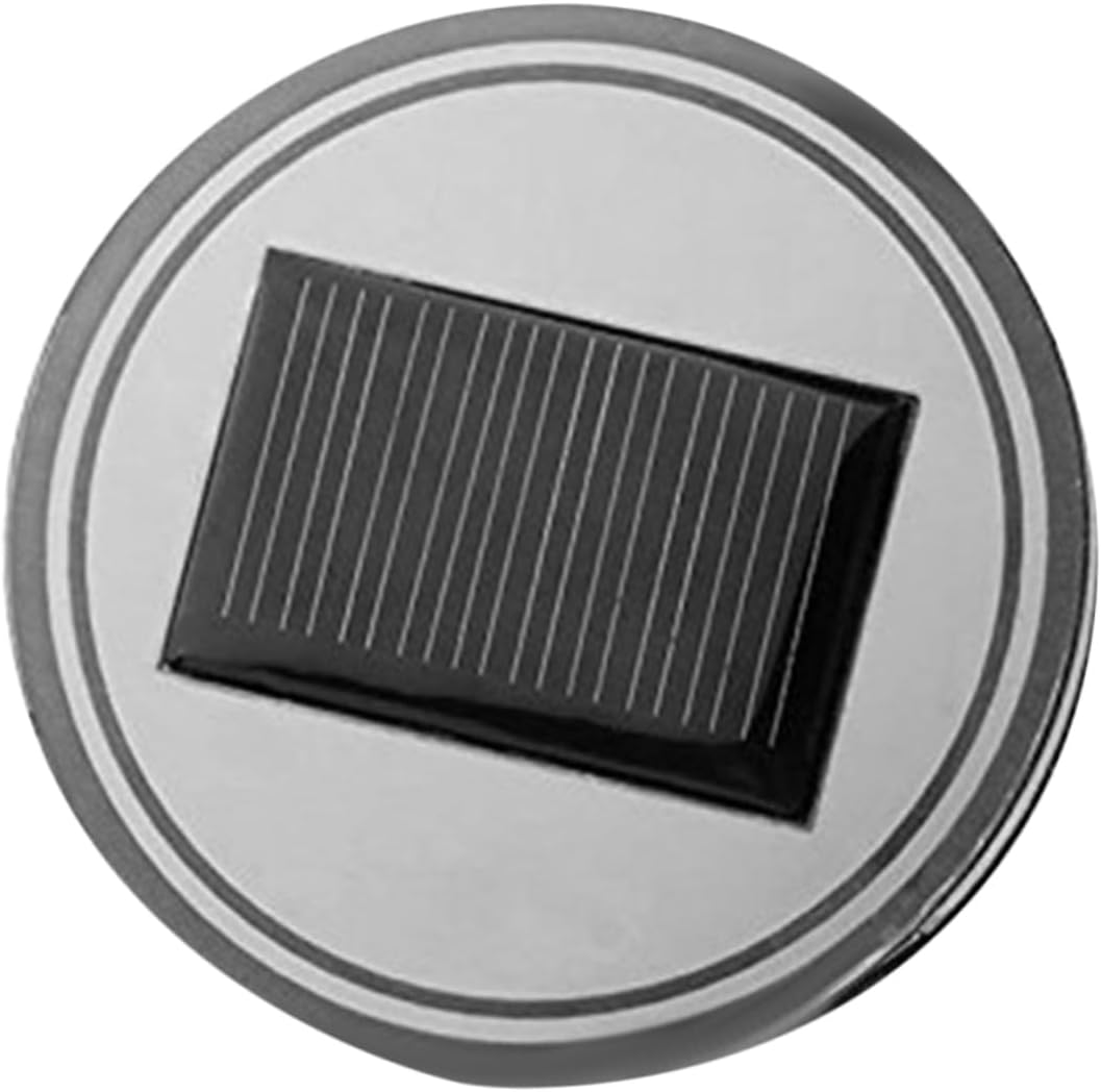 Glowing Water Coaster Led Coasters for Drinks Solar Powered Cup Holder for Car