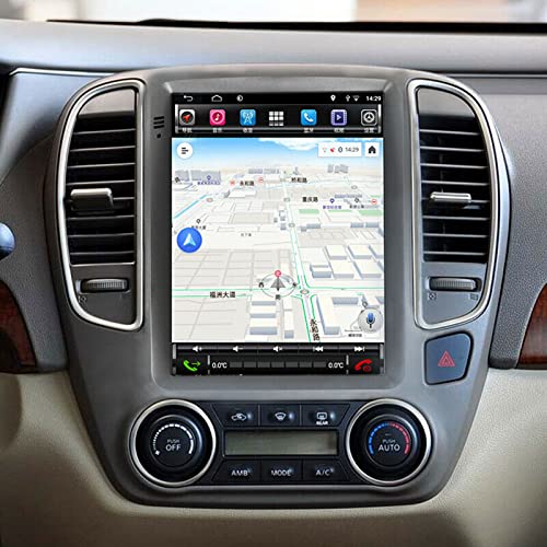 Reprodutor de rádio veicular estéreo Bluetooth navegação GPS carro tela sensível ao toque reprodutor