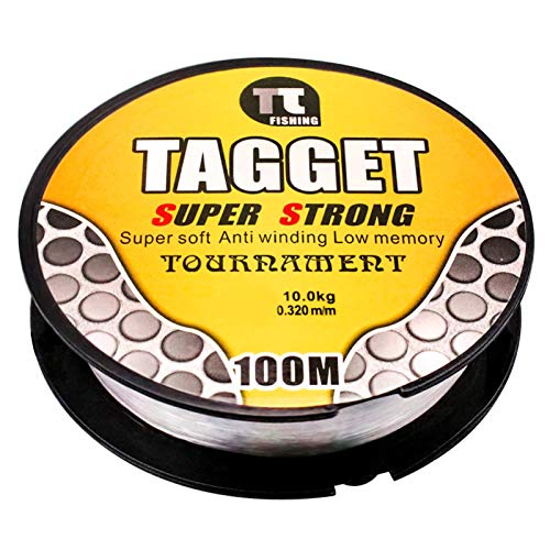 Linha de pesca, 100 m de nylon super forte para pesca marítima ao ar livre, ferramenta de pesca aces