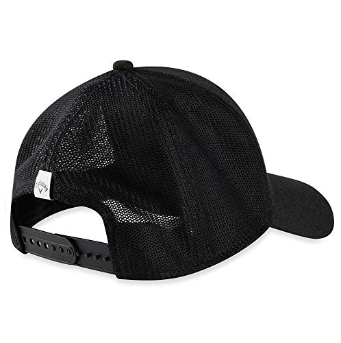 Callaway Mens Golf 2020 Adjustable Trucker Hat Black #TOP2