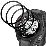 【Ultra Claridad】El grosor del protector es de solo 0,33mm, HD 99,99%, claridad y transparencia, las imágenes no se ven afectadas ni distorsionadas, conserva la calidad de visualización original de su Garmin Forerunner 165/165 Music, proporciona una experiencia de visualización óptima.