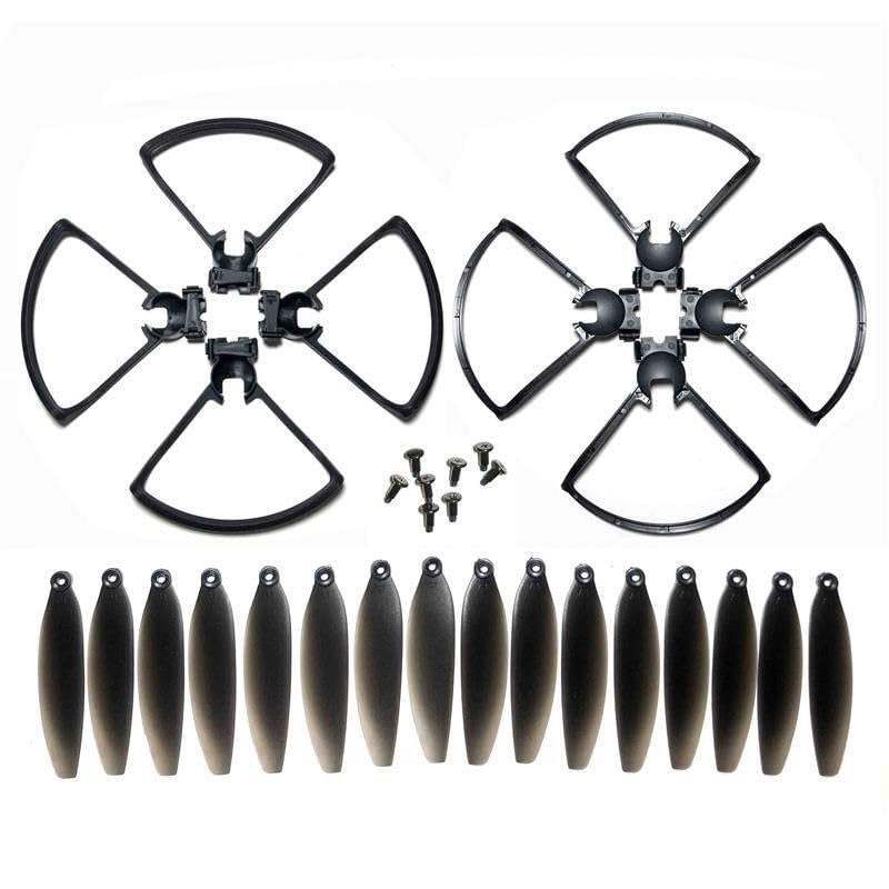 Protector de hélices para Drones Drone Propeller S608 Pro, Apto para cuadricópteros, chasis y Drones(Kit 3)