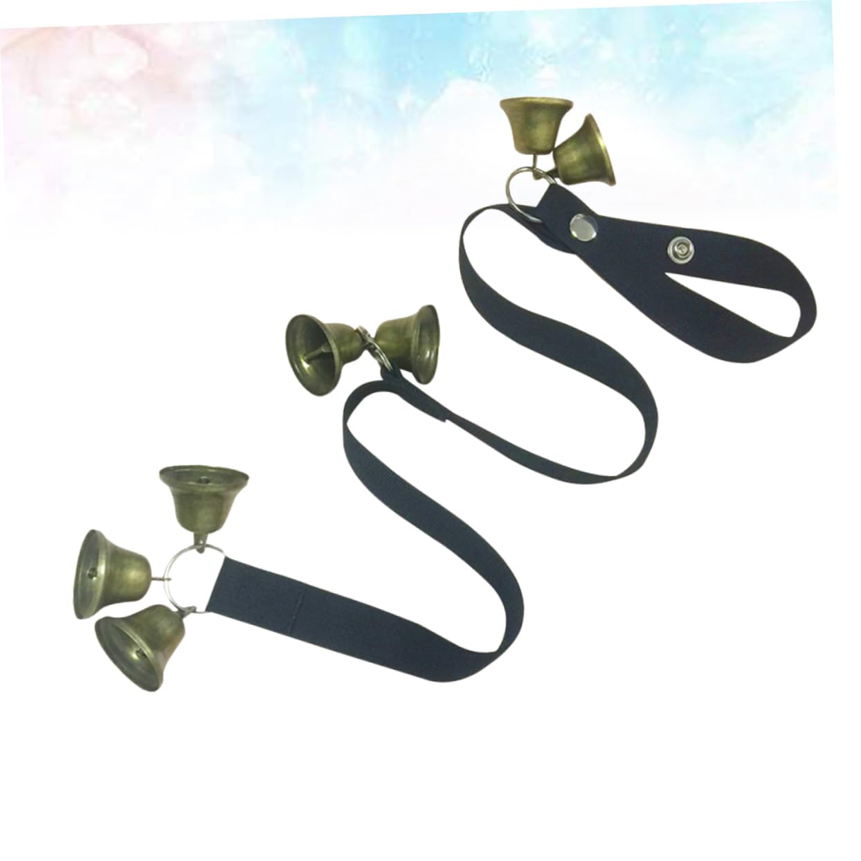 NOLITOY 3pcs for Dogs Dog Door Bell Pet Door Training 7 Thick Nylon Metal Snap