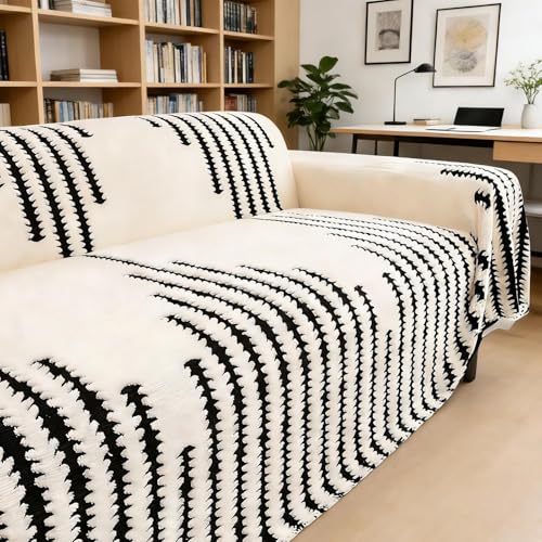 Housse de canapé antidérapante douce lavable 180x230 - 4